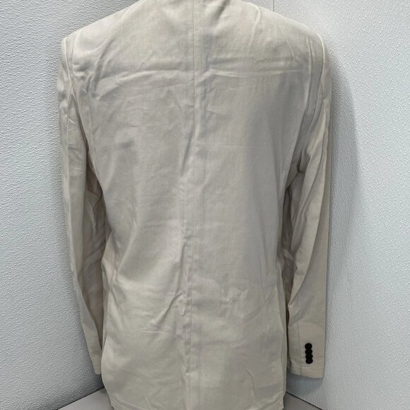 Twillory Men’s Linen Blend Blazer Tan Size 46L - Picture 2 of 7
